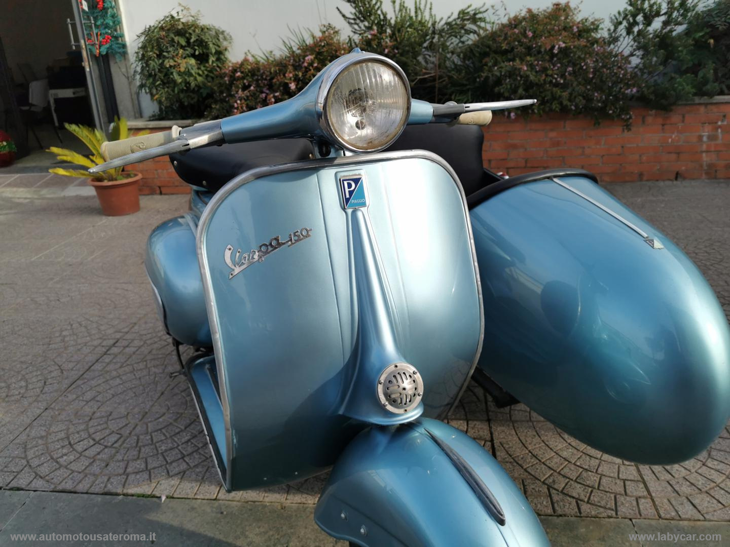 Vespa 150 VBB1T OMOLOGATA SIDECAR RATE AUTO MOTO SCOOTER - immagine 15