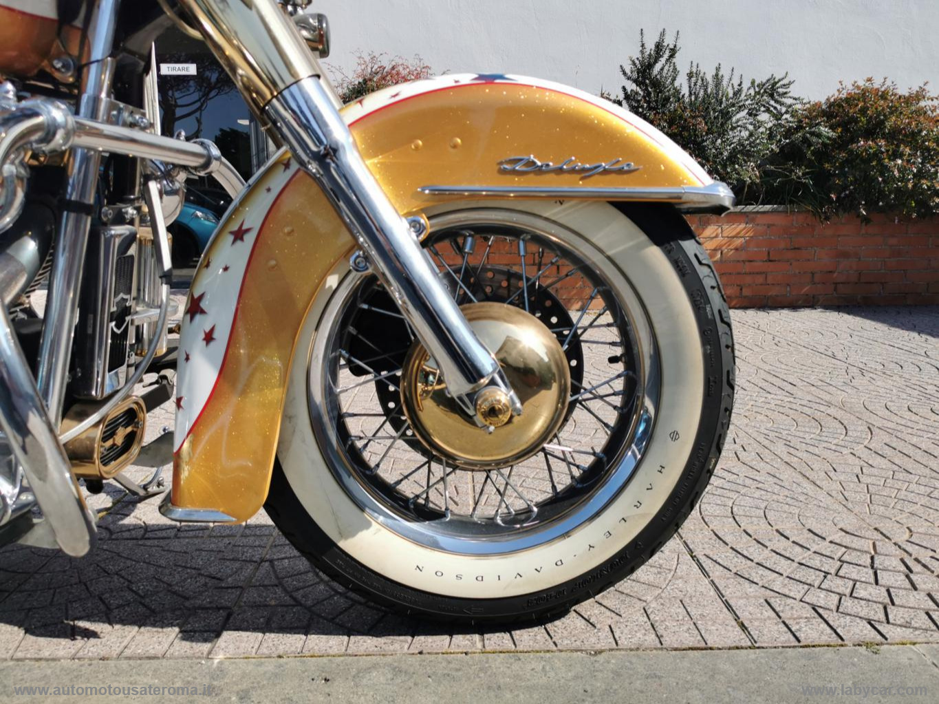 Softail DELUXE Trasf. CARB./GRAFICA ELVIS RATE AUTO MOTO SCOOTER - immagine 15