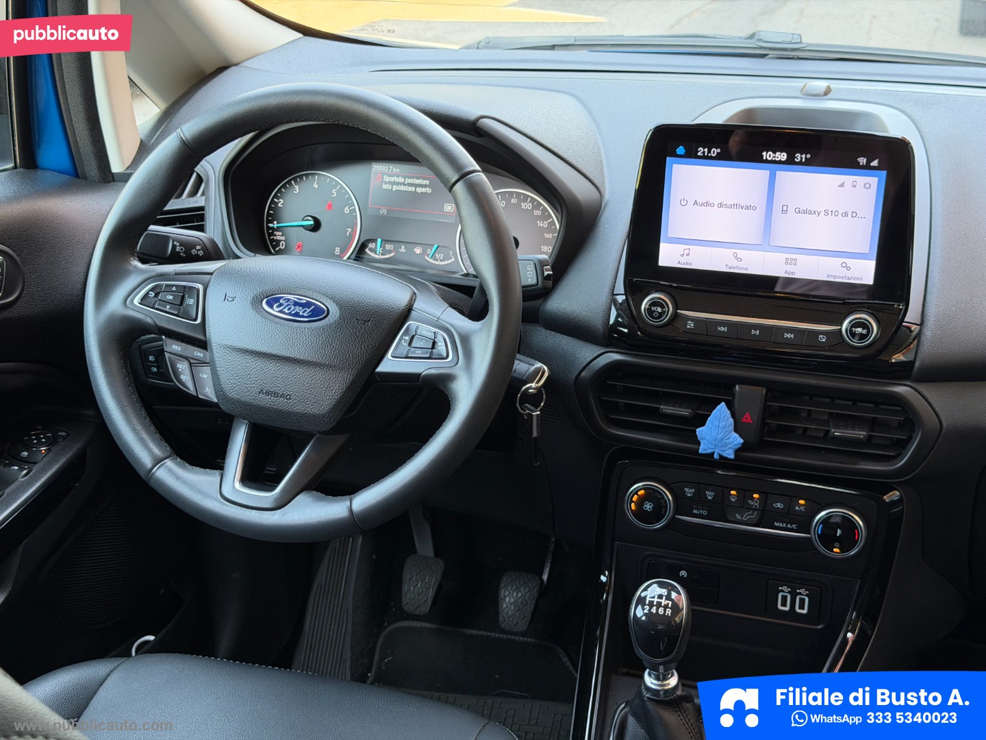EcoSport 1.0 EcoBoost 125 CV Start&Stop Active - immagine 15