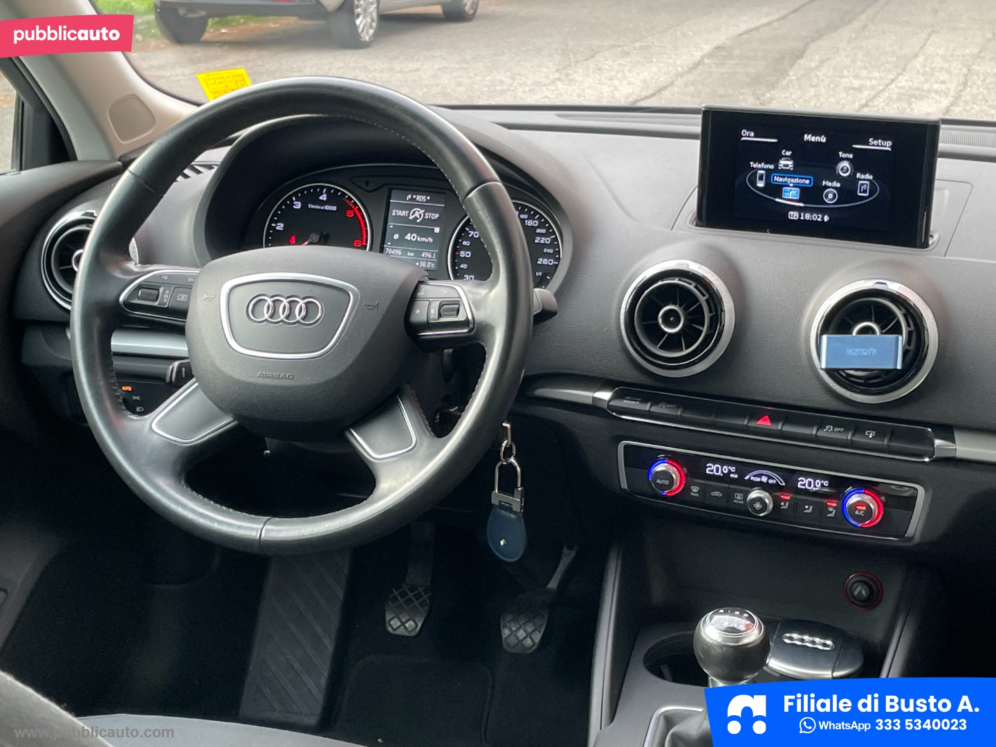 A3 SPB 1.6 TDI clean diesel Admired - immagine 15