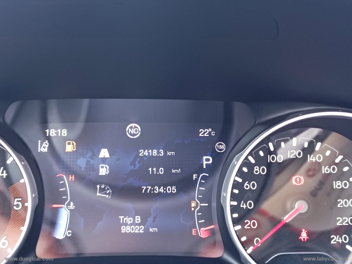 Compass 2.0 Mjt II 170 aut. 4WD Limited - immagine 15