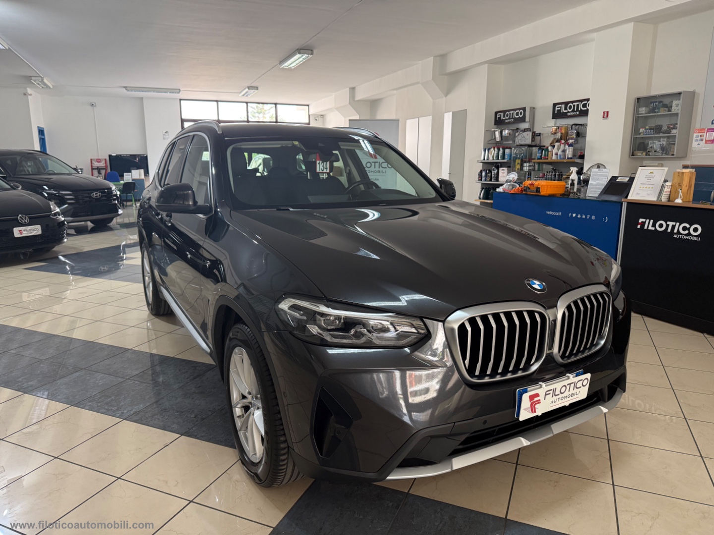 X3 xDrive20d 48V UNICO PROPRIETAFIO DIESEL IBRIDO  | PELLE - immagine 16
