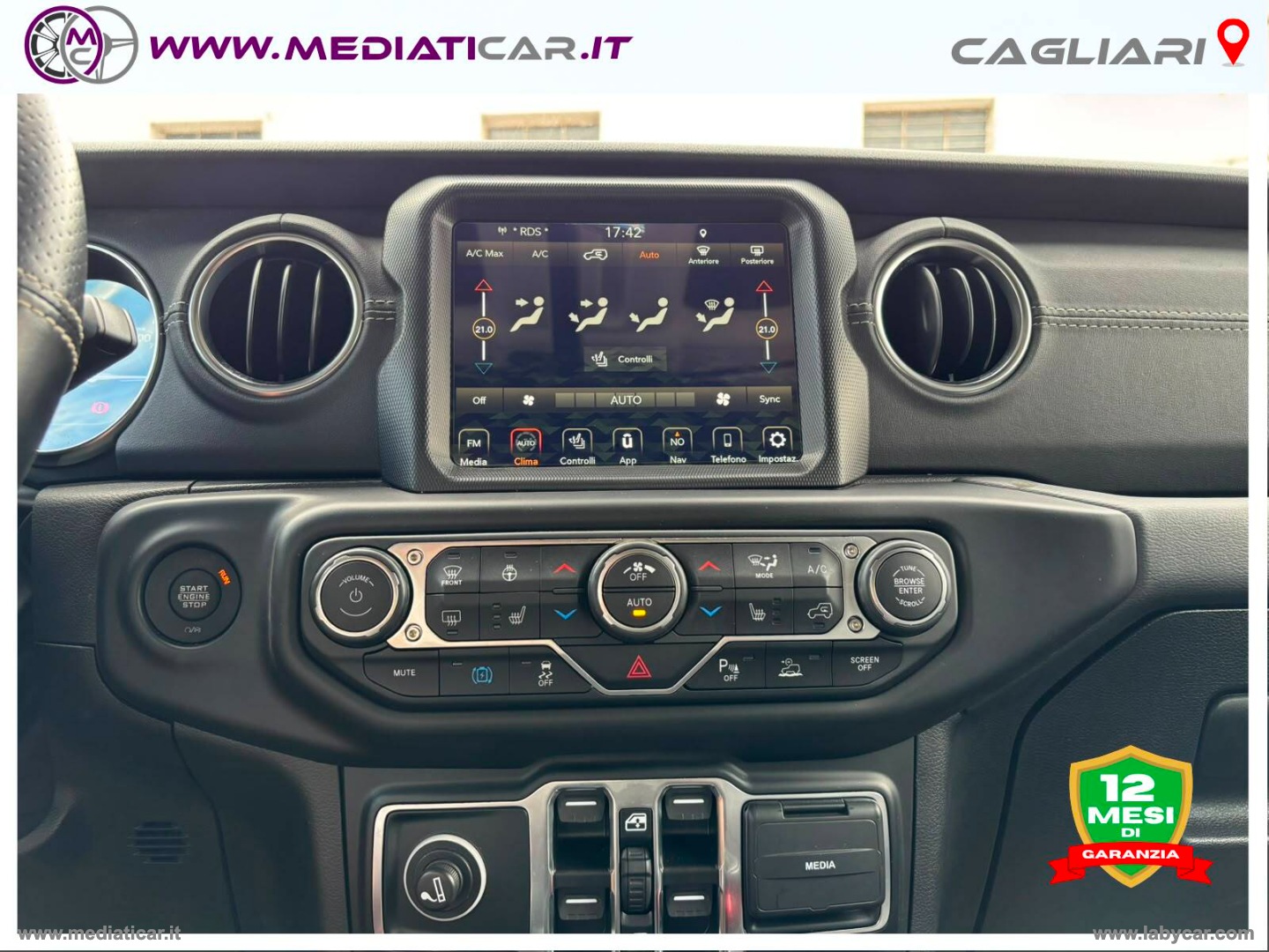 Wrangler Unlimited 2.0 PHEV 4xe Sahara - immagine 16