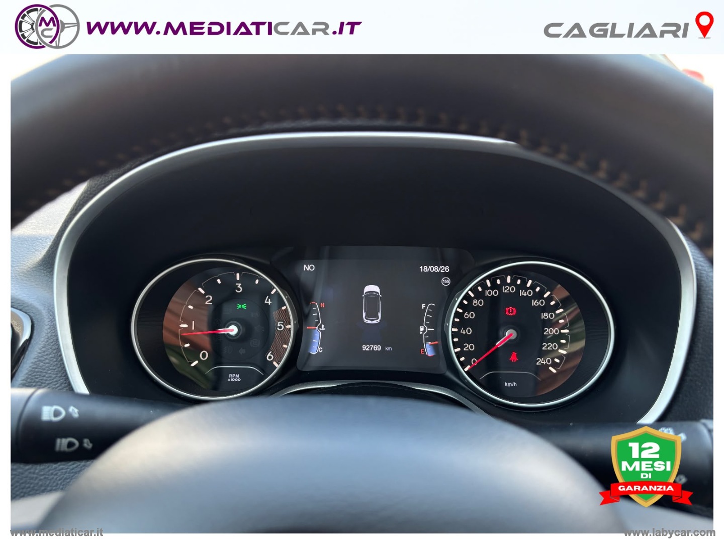 Compass 2.0 Mjt II 4WD Limited - immagine 16