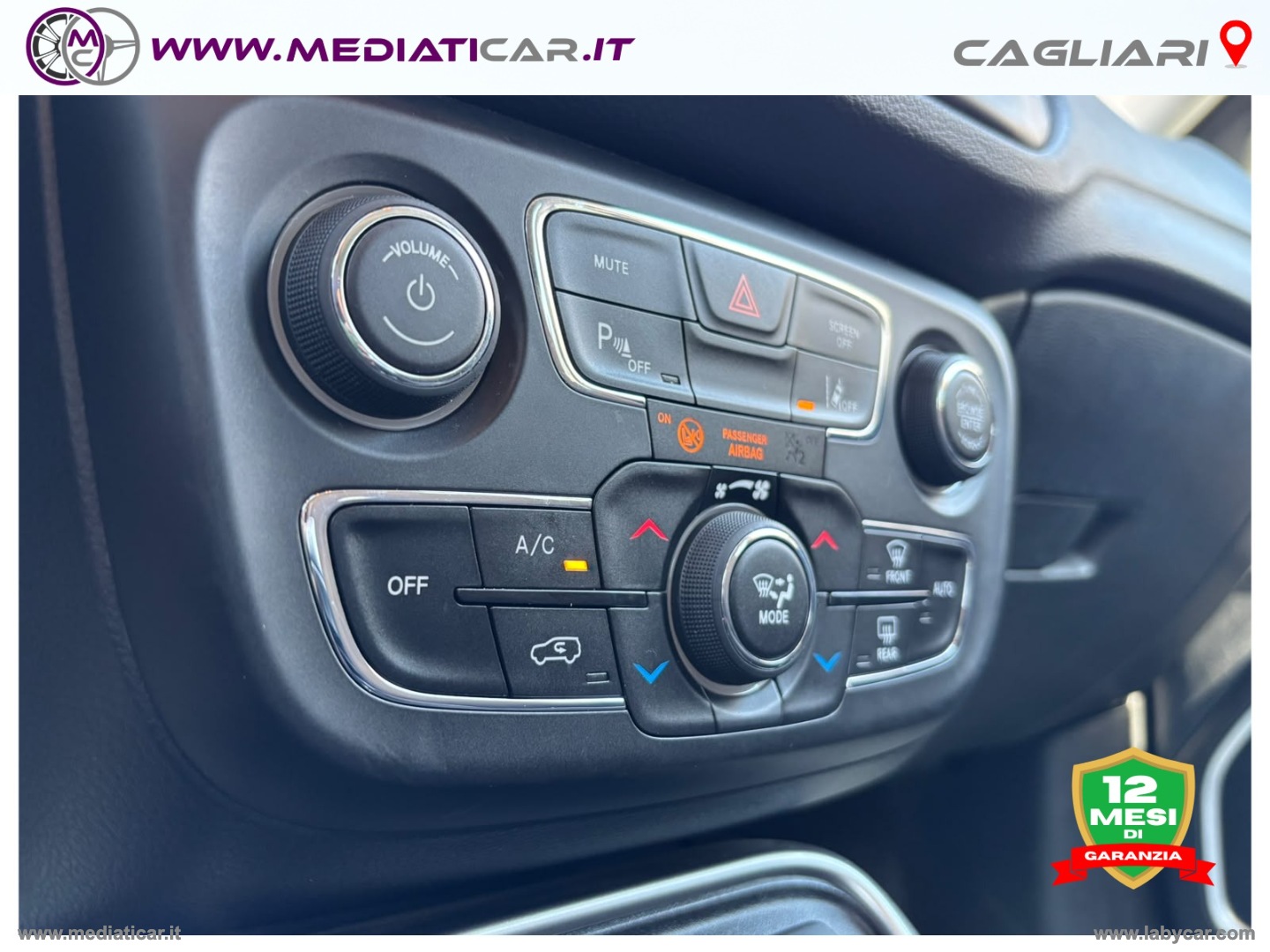 Compass 1.6 Mjt II 2WD Longitude - immagine 16