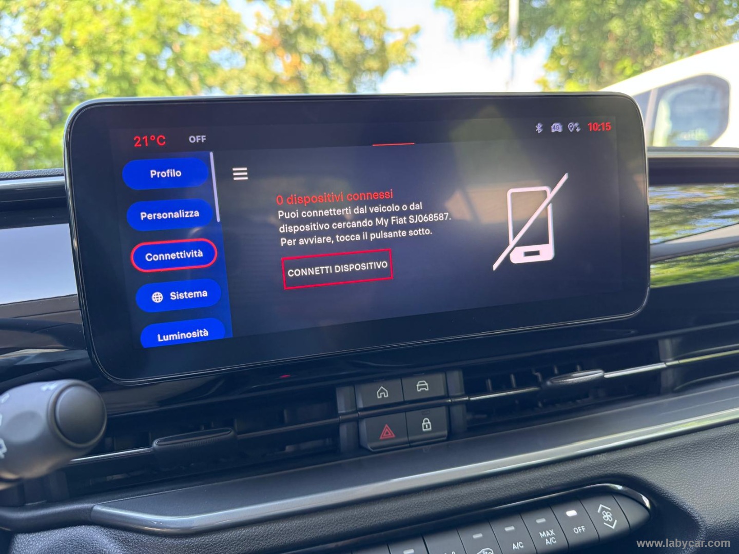 Fiat 600 Hybrid 145 CV DCT MHEV Icon - Immagine 16