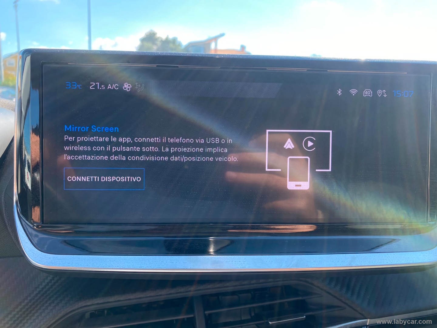 Peugeot 208 Hybrid 110 e-DCS6 Allure - Immagine 16
