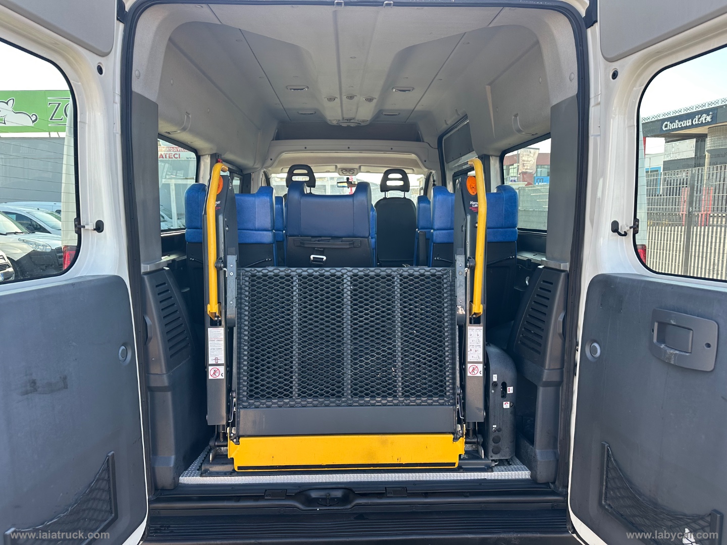 Ducato 9 POSTI RAMPA DISABILI ELET.2.3 MJT 120CV TETTO ALTO - immagine 16