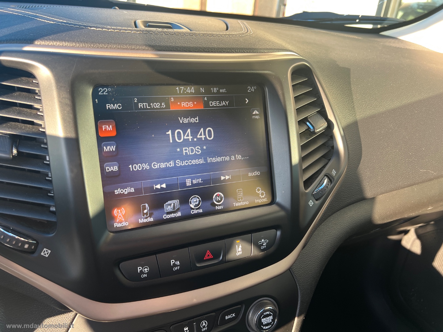 Cherokee 2.0 Mjt II 170 CV 4WD AD.I Lim. SOLO KM.127000 - immagine 16