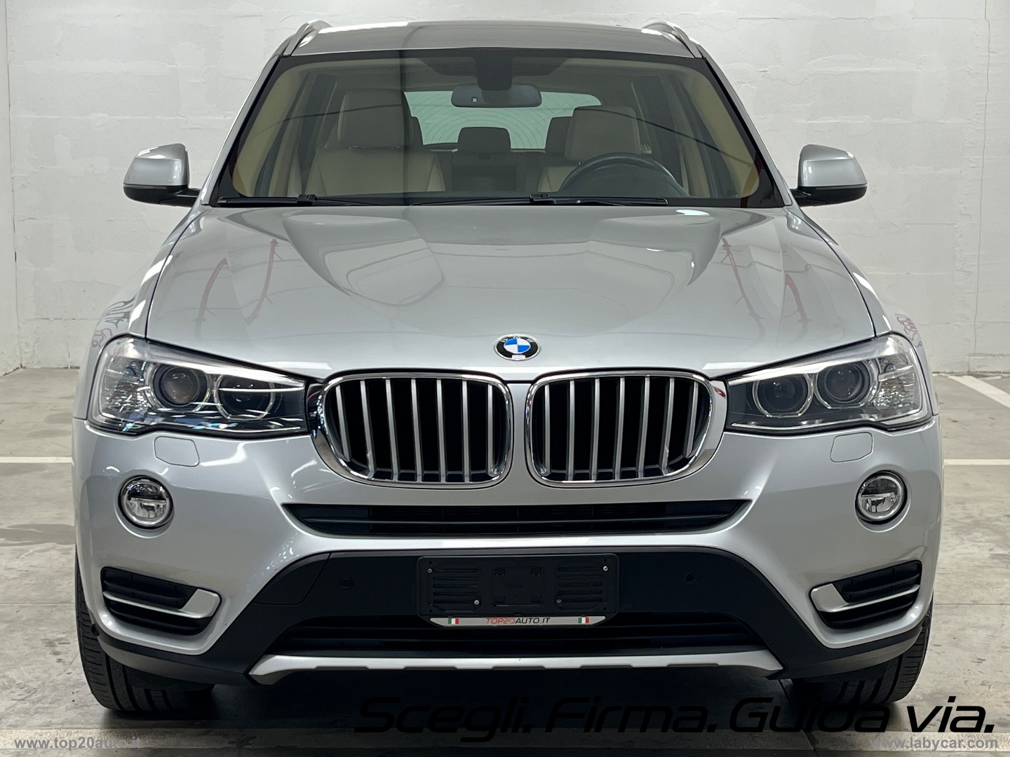 X3 XDrive20d XLine|PELLE TOTALE|8 GOMME - immagine 16