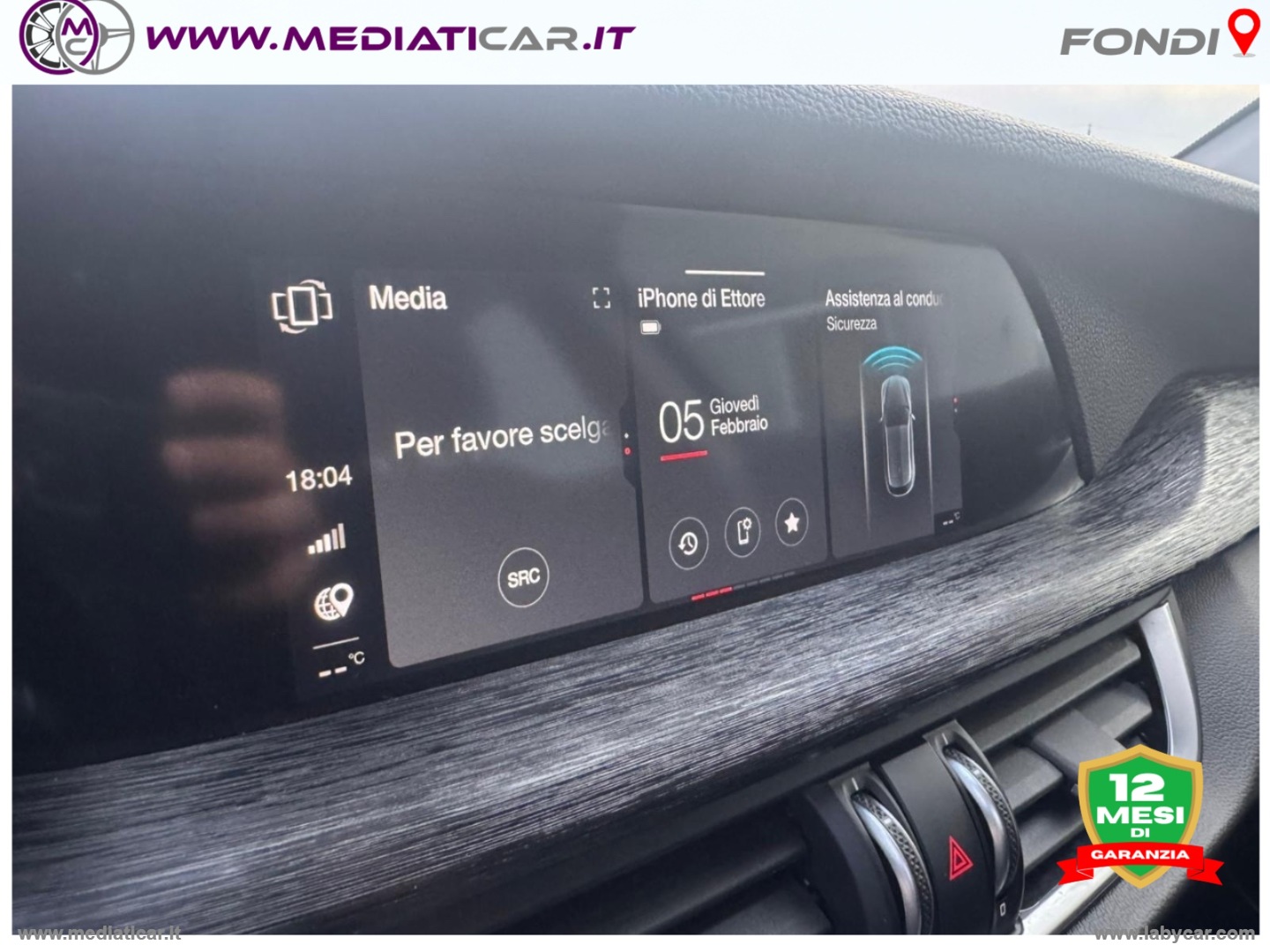 Stelvio 2.2 T.diesel 160CV AT8 RWD R.Ed. - immagine 16