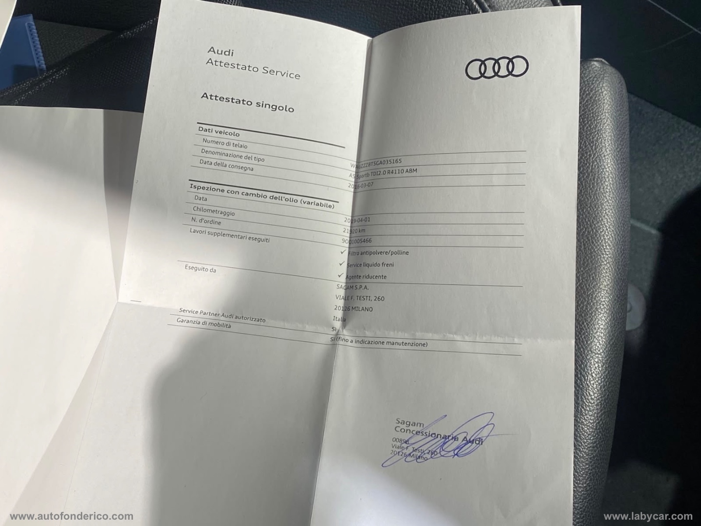 A5 SPB 2.0 TDI 150CV S line - immagine 16