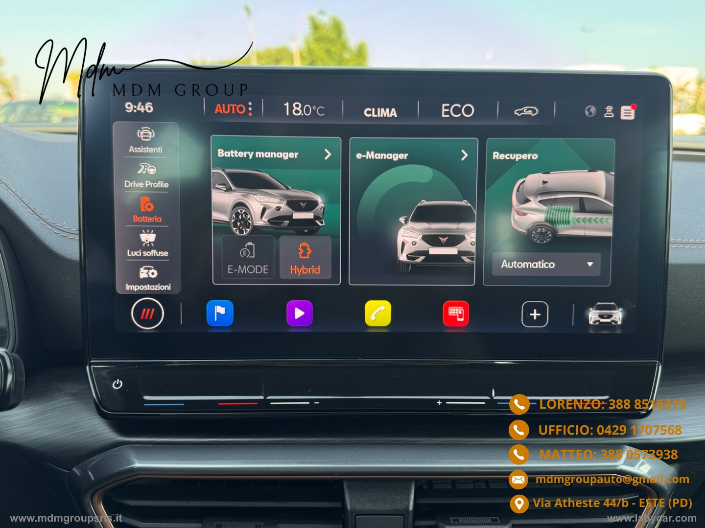 Formentor 1.4 e-Hybrid DSG 204CV OK NEOPATENTATI - immagine 16