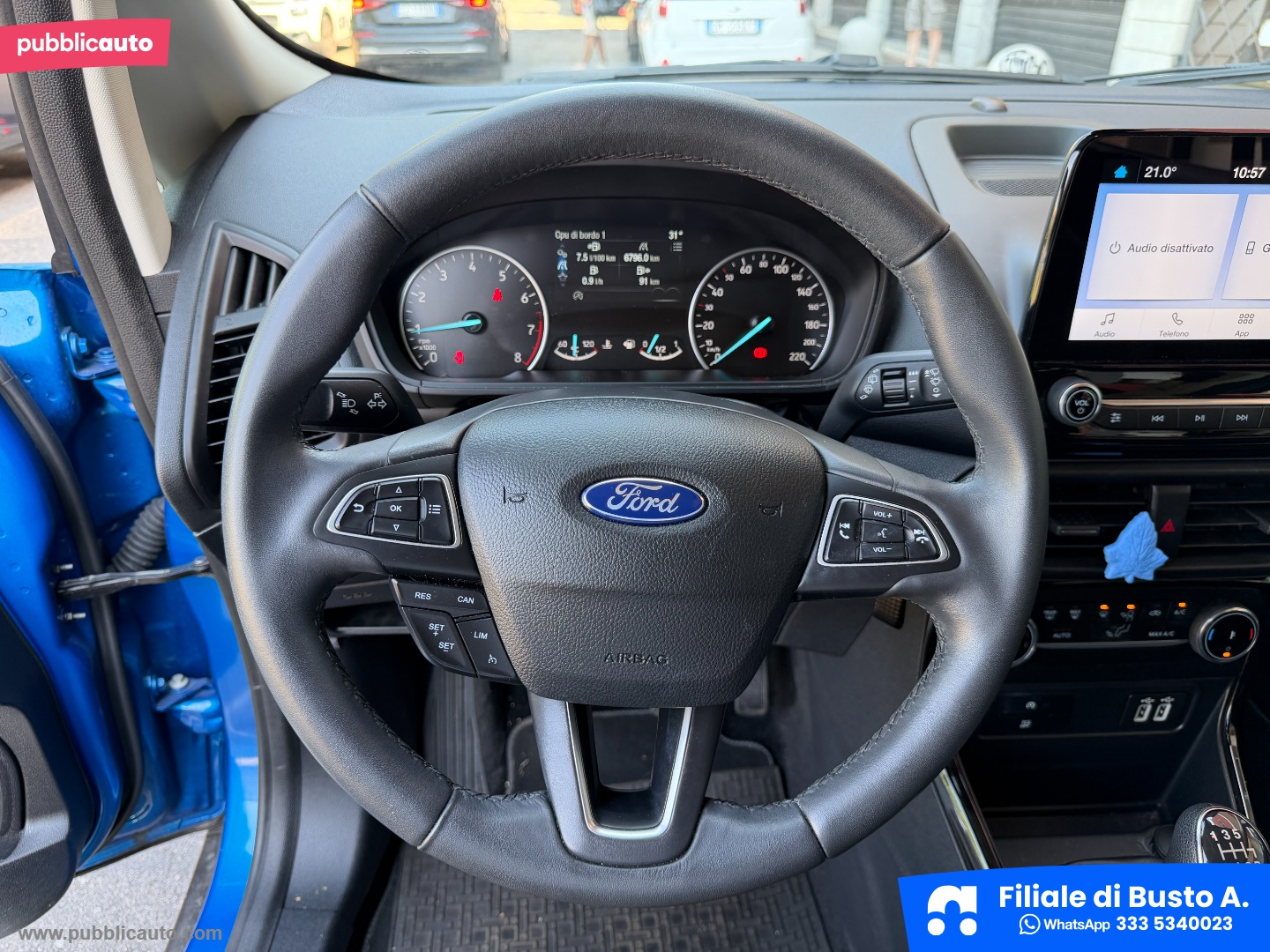 EcoSport 1.0 EcoBoost 125 CV Start&Stop Active - immagine 16