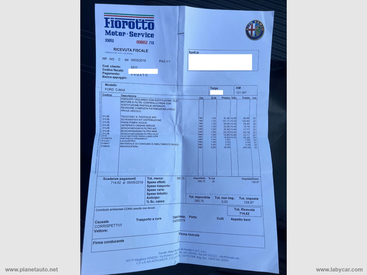 C-Max 1.6 TDCi 95 CV Titanium - immagine 16