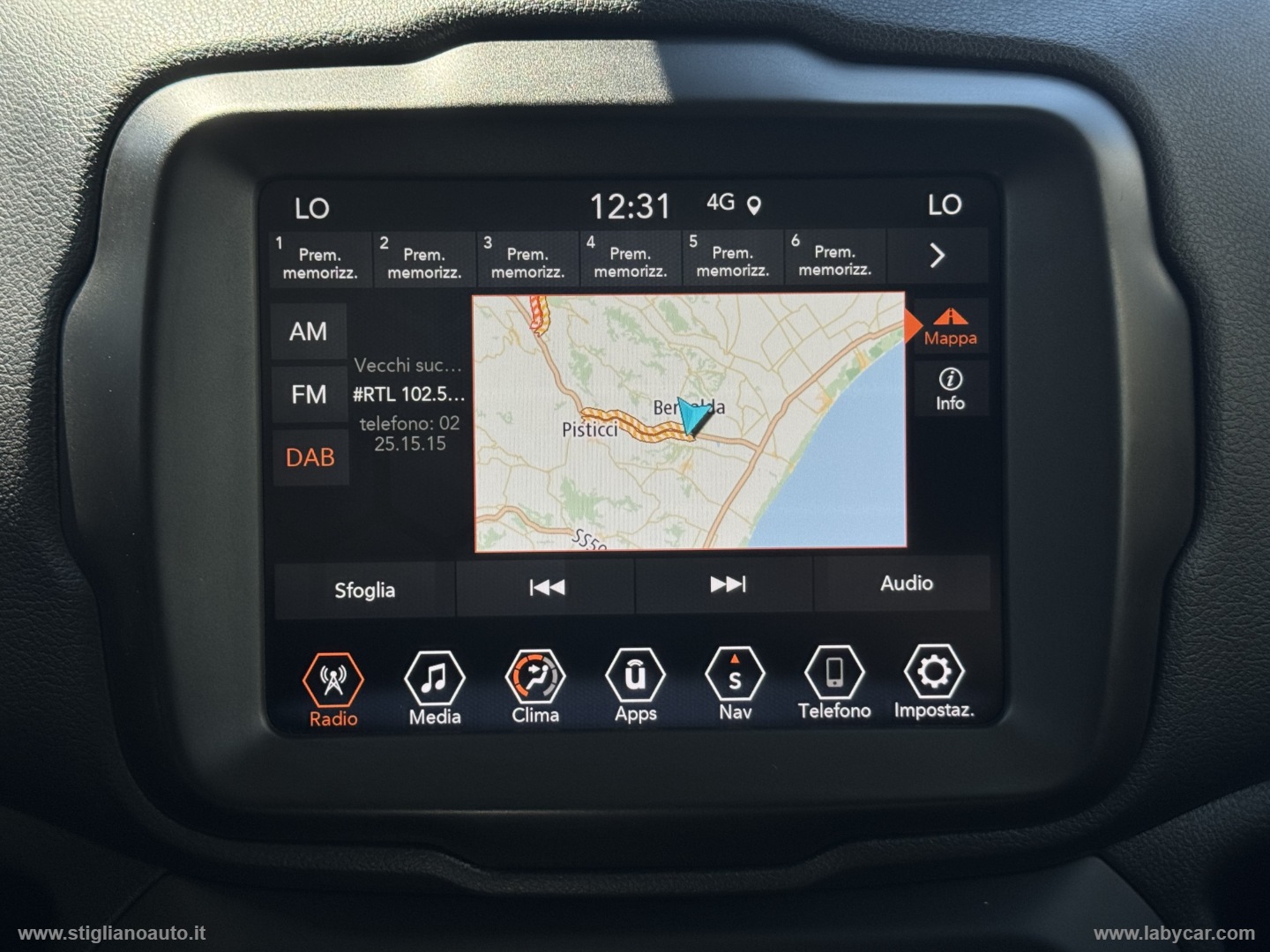 Renegade 1.6 Mjt 130 CV Business UFFICIALE STELLANTIS - immagine 17
