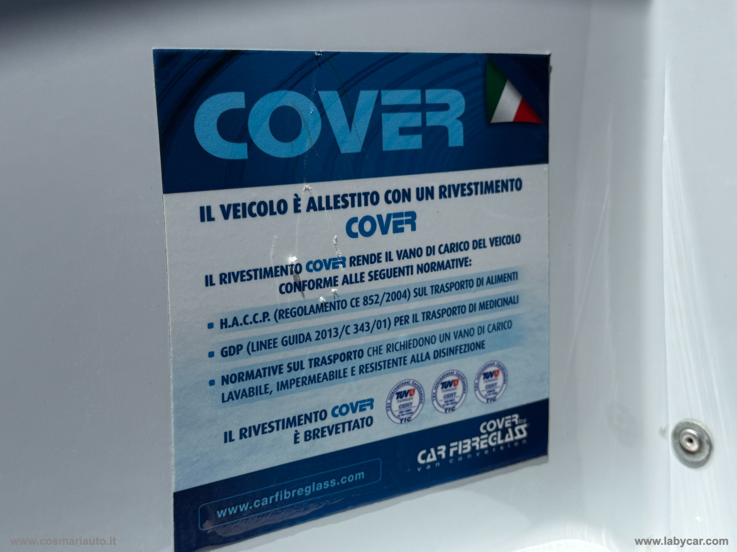 Combo 1.4Turbo RIVESTIMENTO HACCP - immagine 17