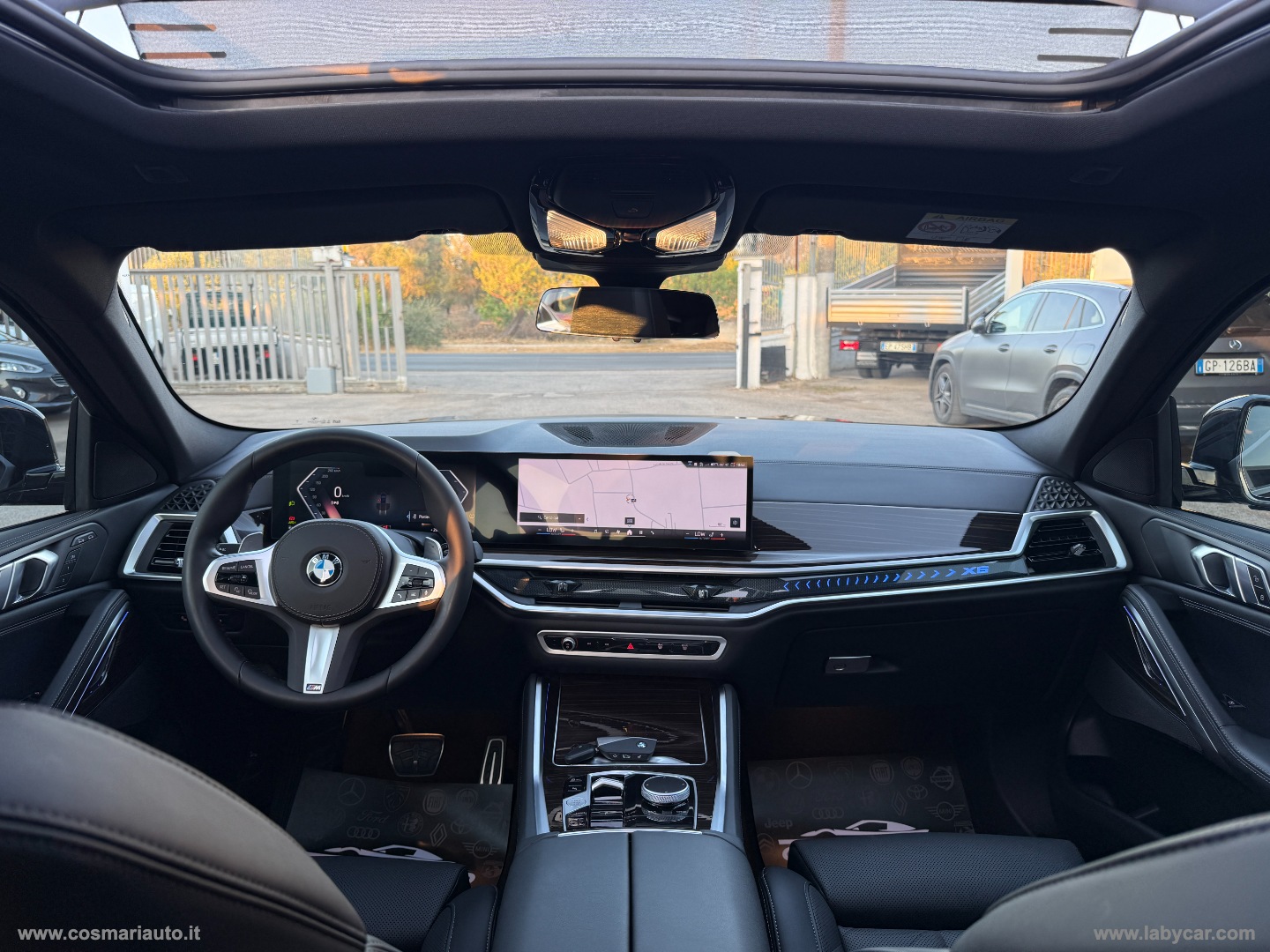 X6 xDrive30d 48V Msport Pro TETTO - LUCI AMBIENT - immagine 17