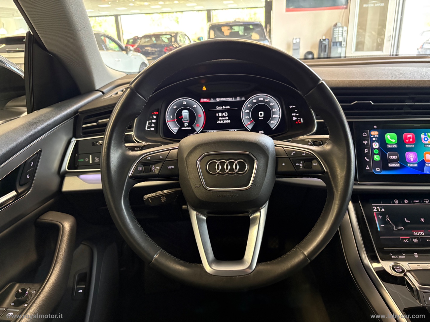 Q8 45 TDI quattro tiptronic CERCHI X 23 - ESENTE DA SUPER BOLLO !! - immagine 17