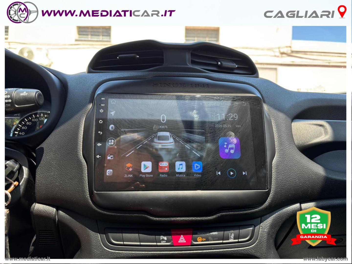 Renegade 2.0 Mjt 170CV 4WD AD.L. Tr.hawk - immagine 17