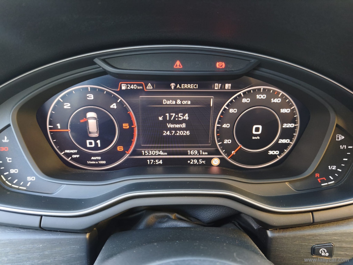 A4 Avant 40 TDI S tronic S line edition 2019*153.000KM - immagine 17