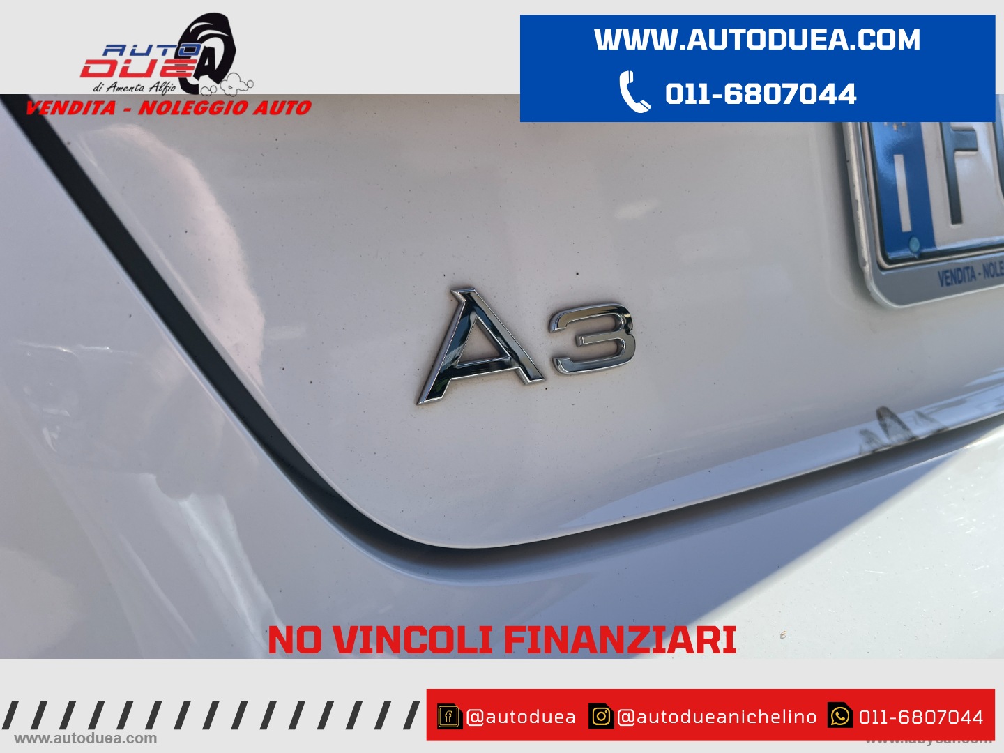 A3 SPB 1.6 TDI S-TRONIC Ambiente EURO6 - immagine 17