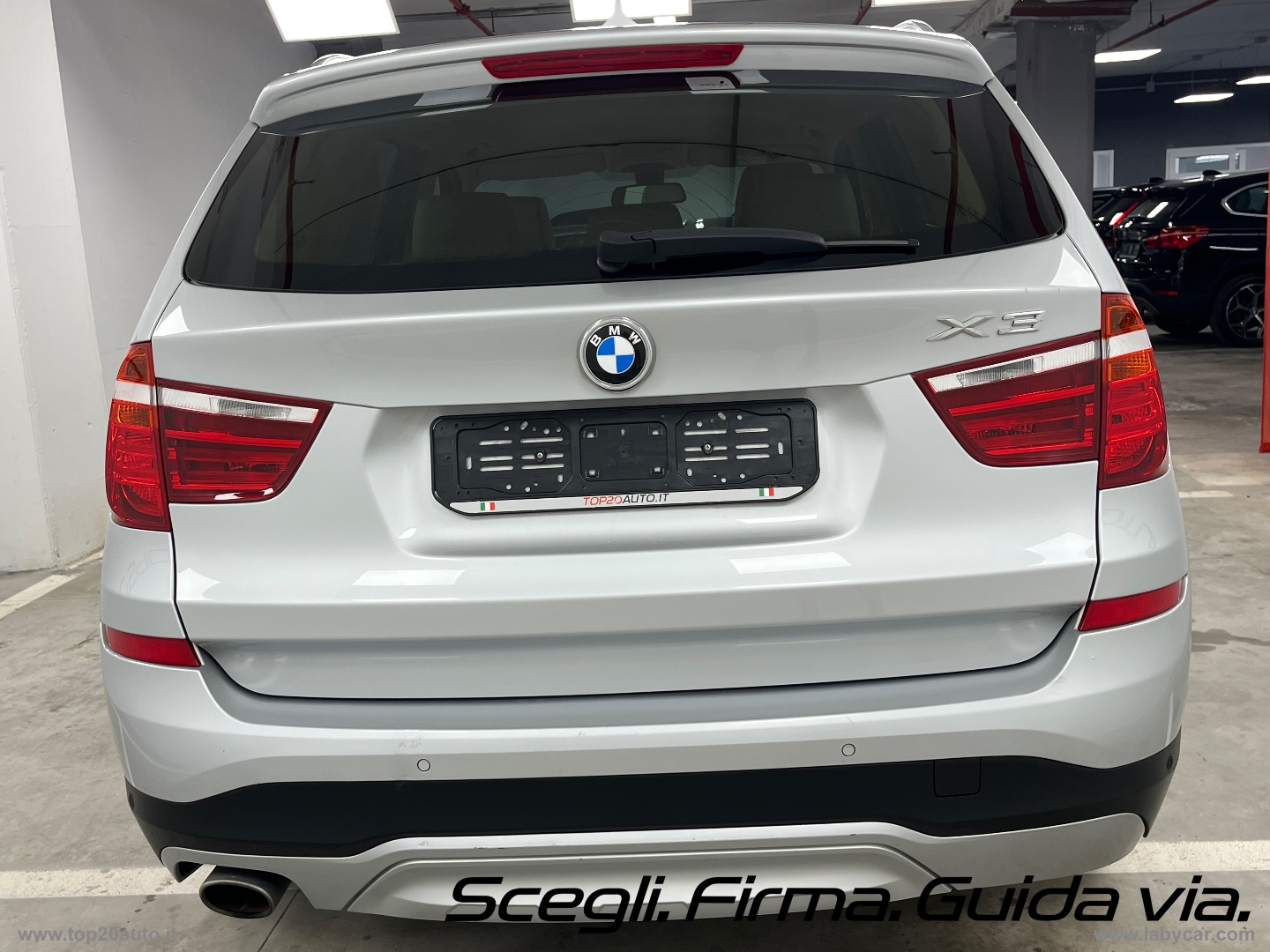X3 XDrive20d XLine|PELLE TOTALE|8 GOMME - immagine 17