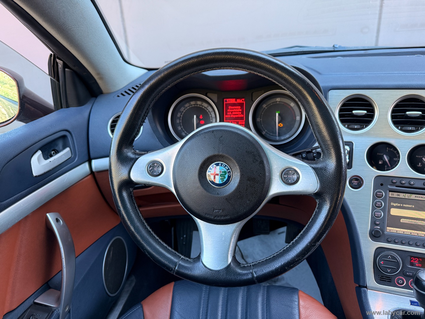 Brera 2.4 JTDm 20V TETTO, ROSSO RUBINO - immagine 17