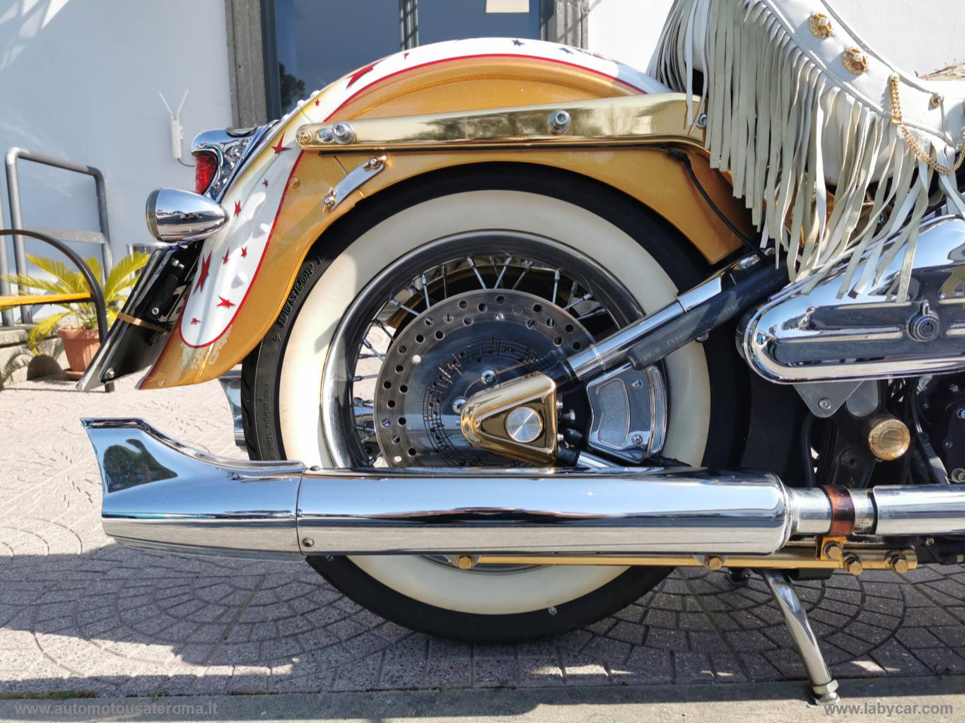 Softail DELUXE Trasf. CARB./GRAFICA ELVIS RATE AUTO MOTO SCOOTER - immagine 17