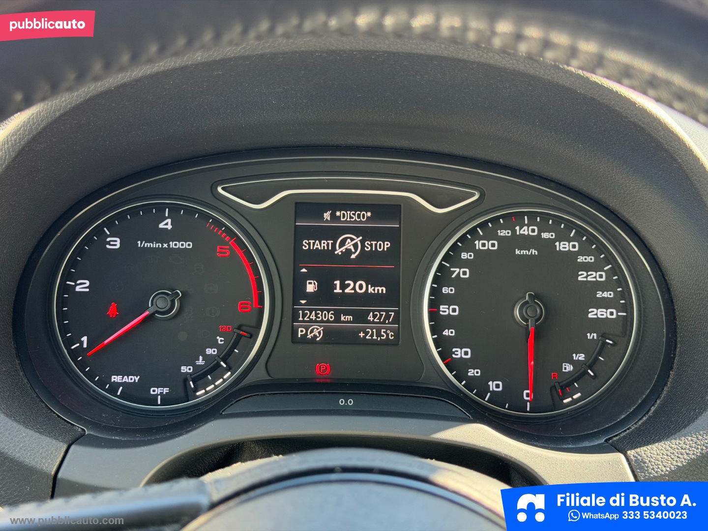 A3 SPB 1.6 TDI 116CV S tronic Sport - immagine 17