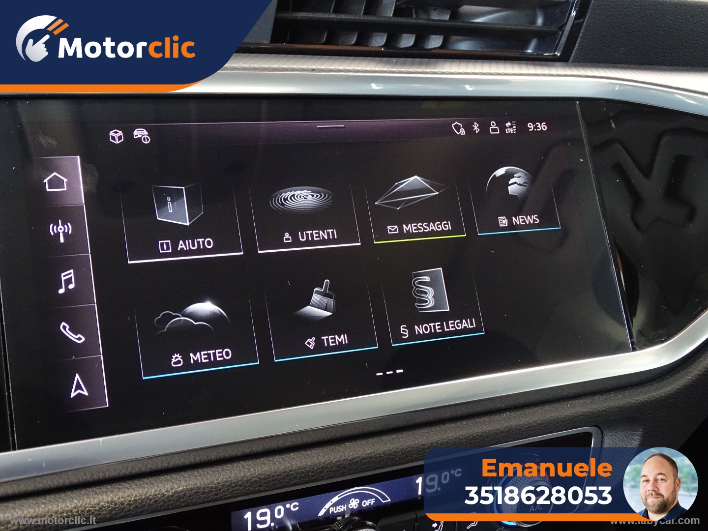 Q3 35 TDI S tronic Business Advanced 3 GARANZIA NOV2027/20KM - immagine 17