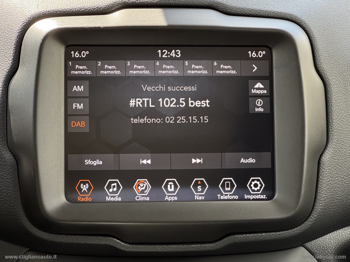 Renegade 1.6 Mjt 130CV Limited TELEC POST - immagine 18