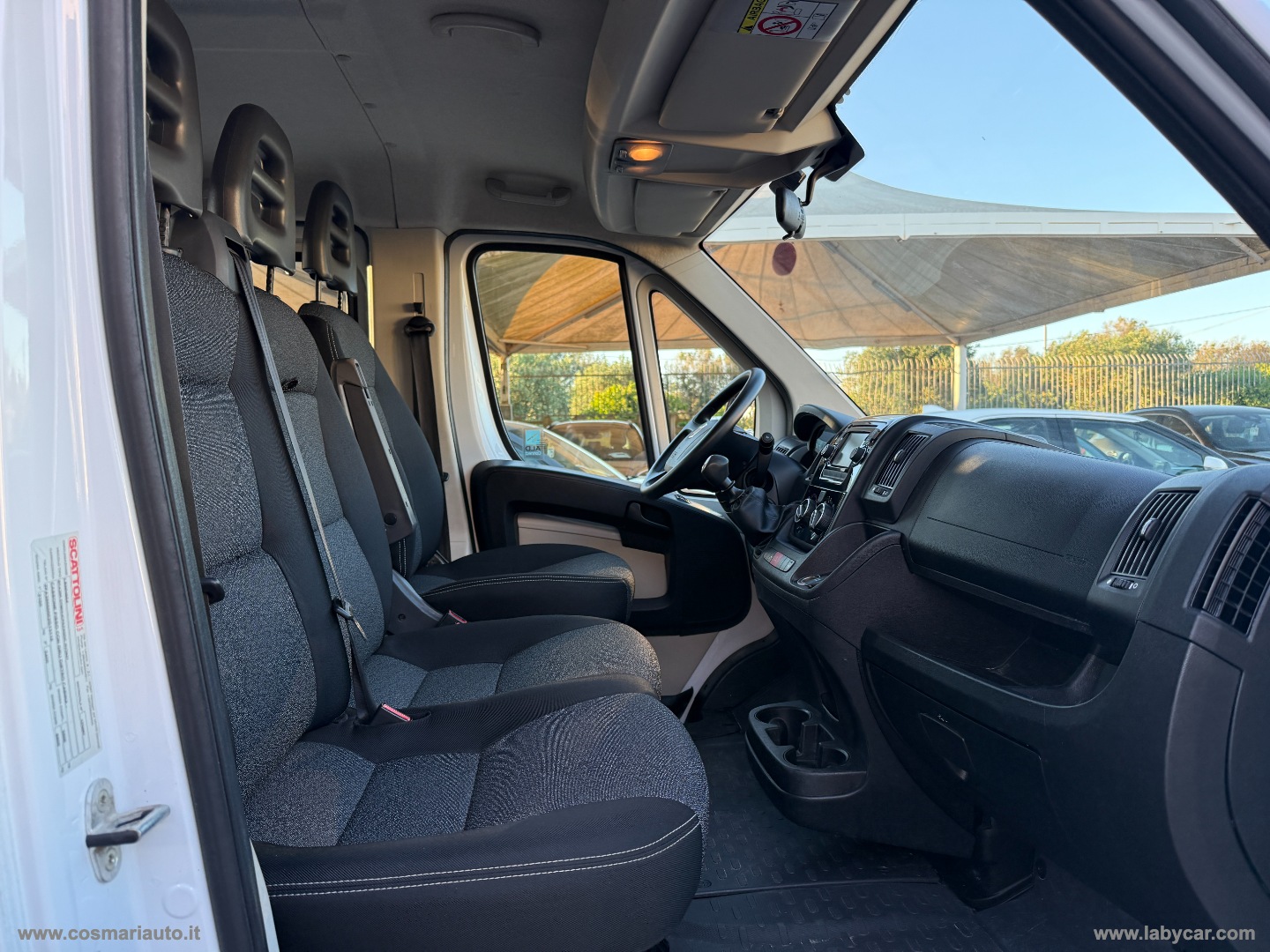 Ducato 35 2.3 MJT DOPPIA CABINA CASSONE FISSO CON GRU - immagine 18