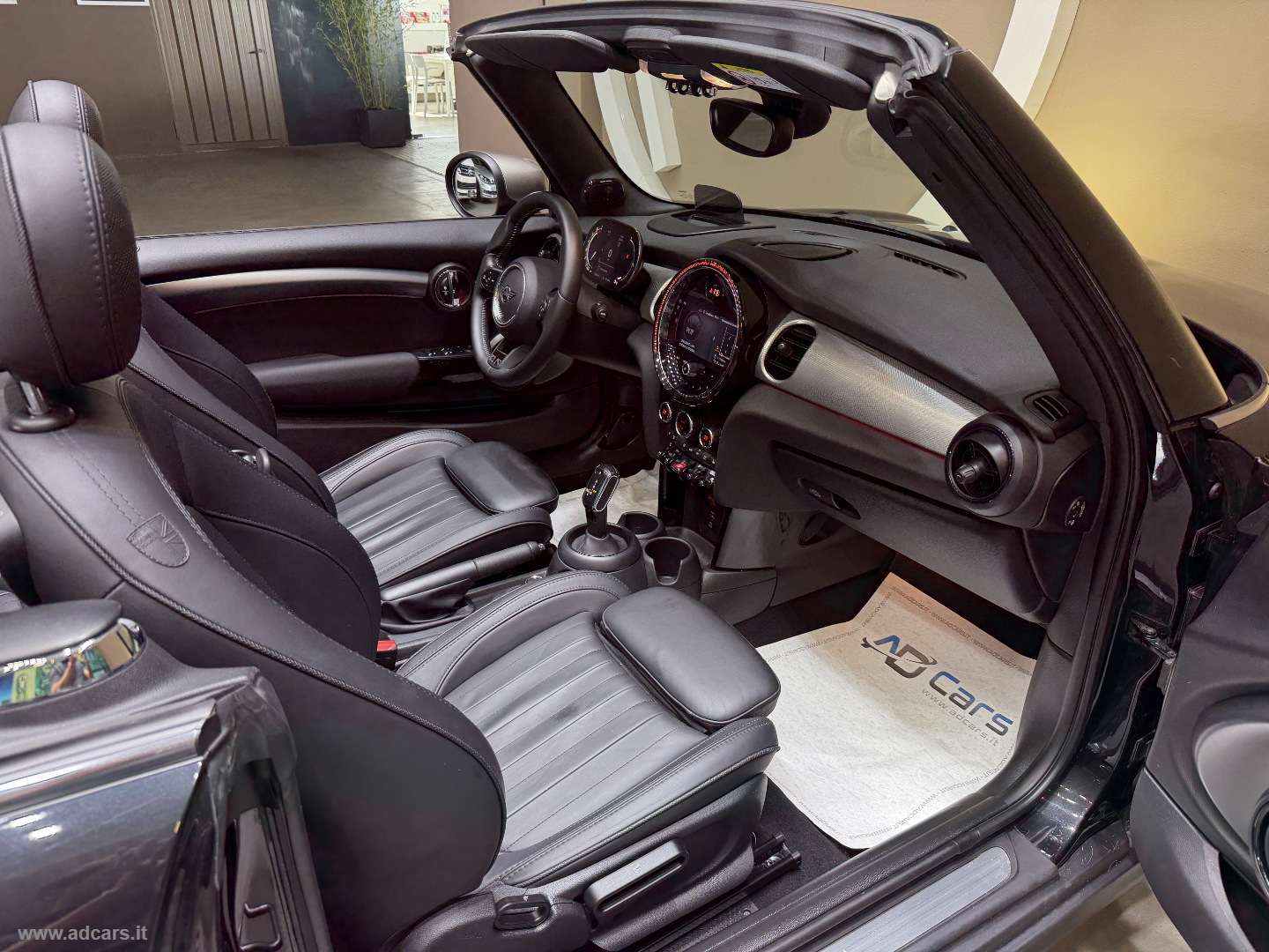 Mini Cooper Yours Cabrio *FULL BLACK*HEAD UP*BRITISH FLAG*HK* - immagine 18