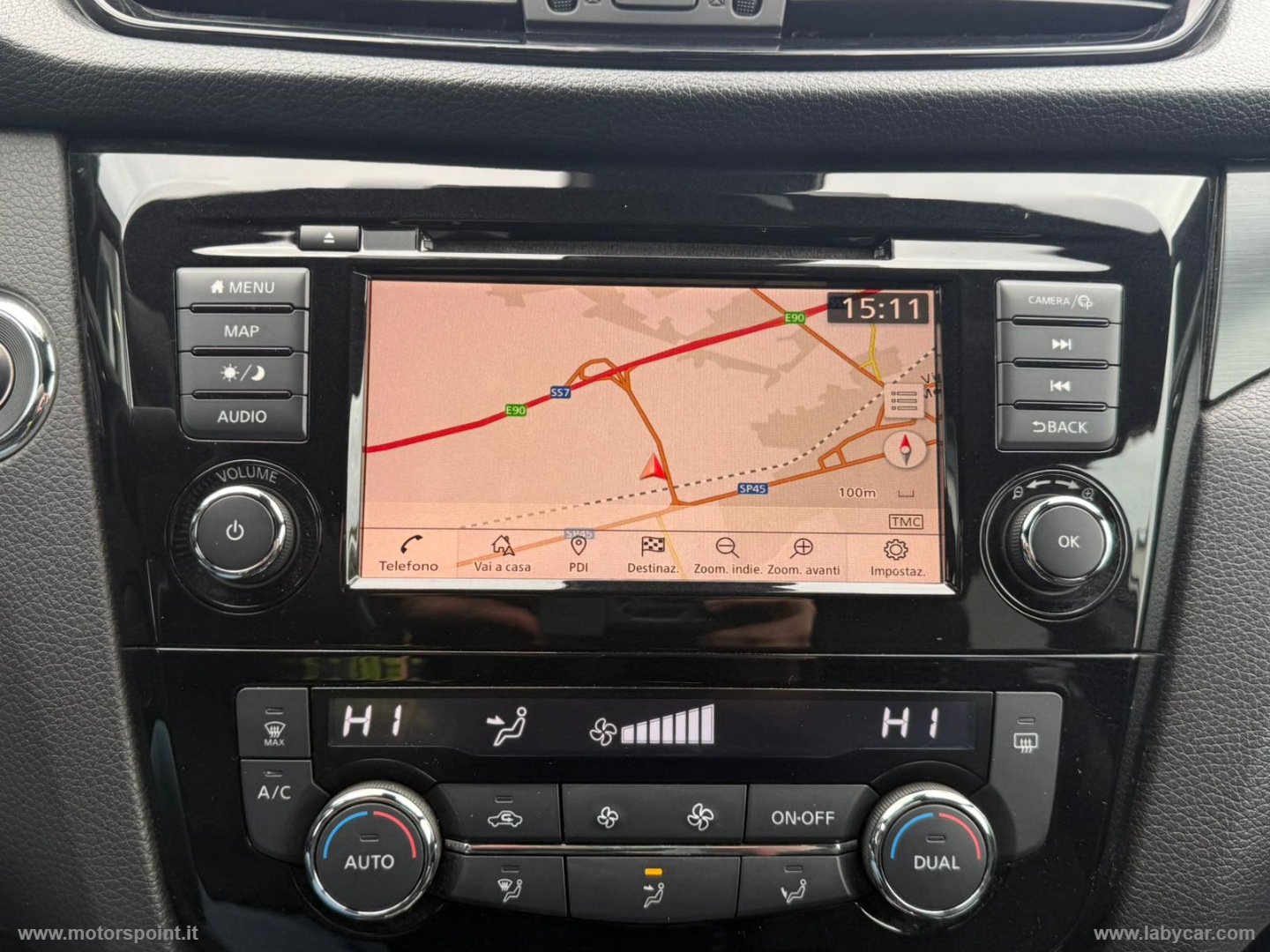 Qashqai 1.5 dCi 115 CV DCT N-TEC TETTO PELLE - immagine 18