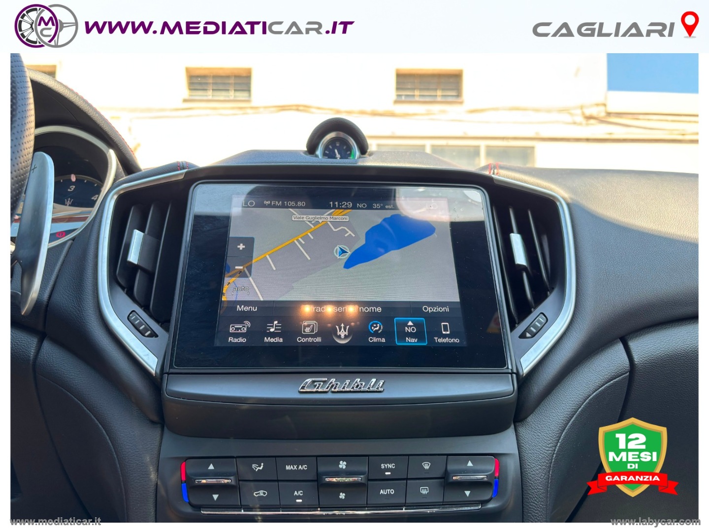Ghibli V6 Diesel 275 CV - immagine 18