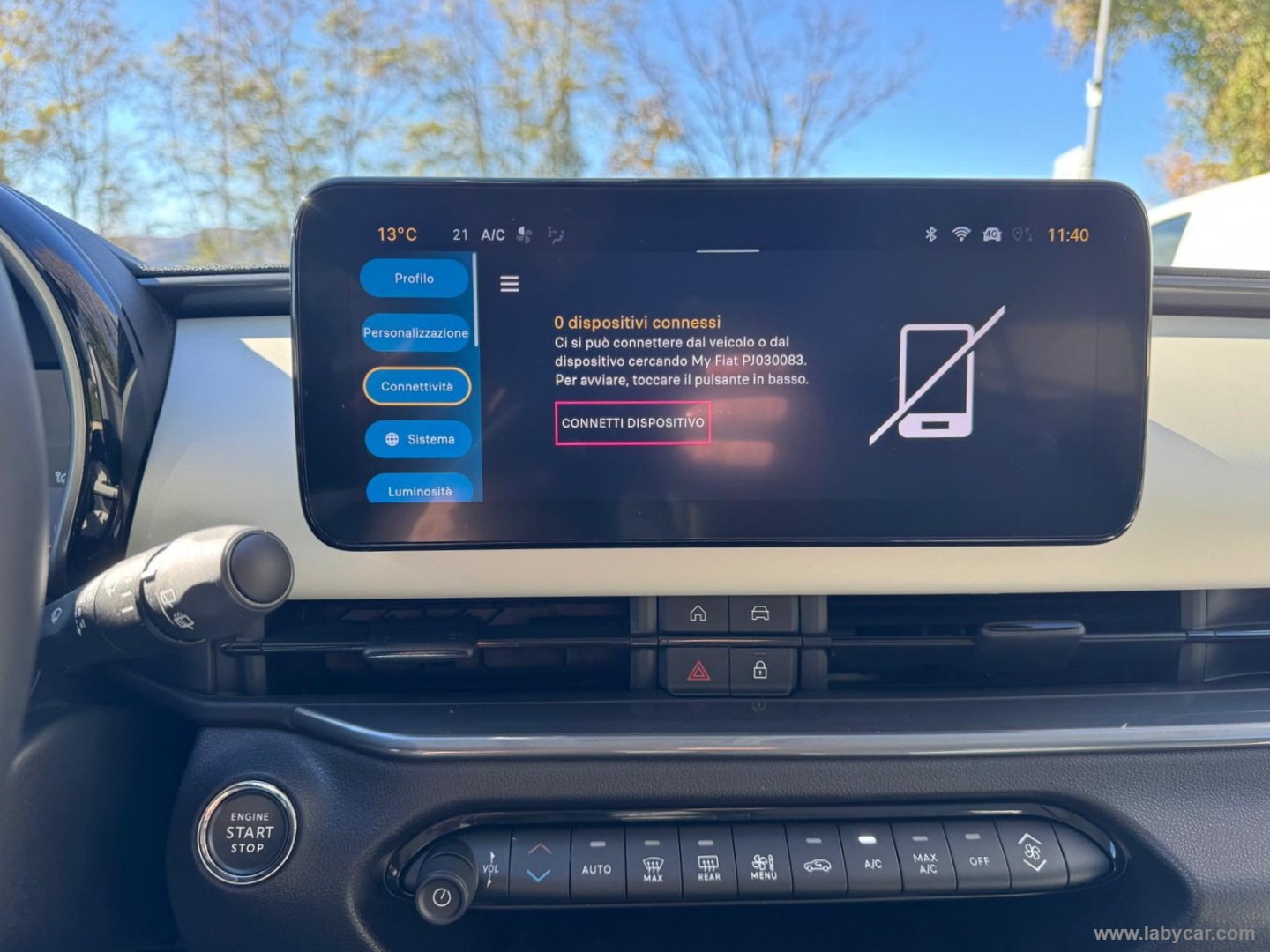 Fiat 600 Hybrid 136 CV DCT MHEV La Prima - Immagine 18