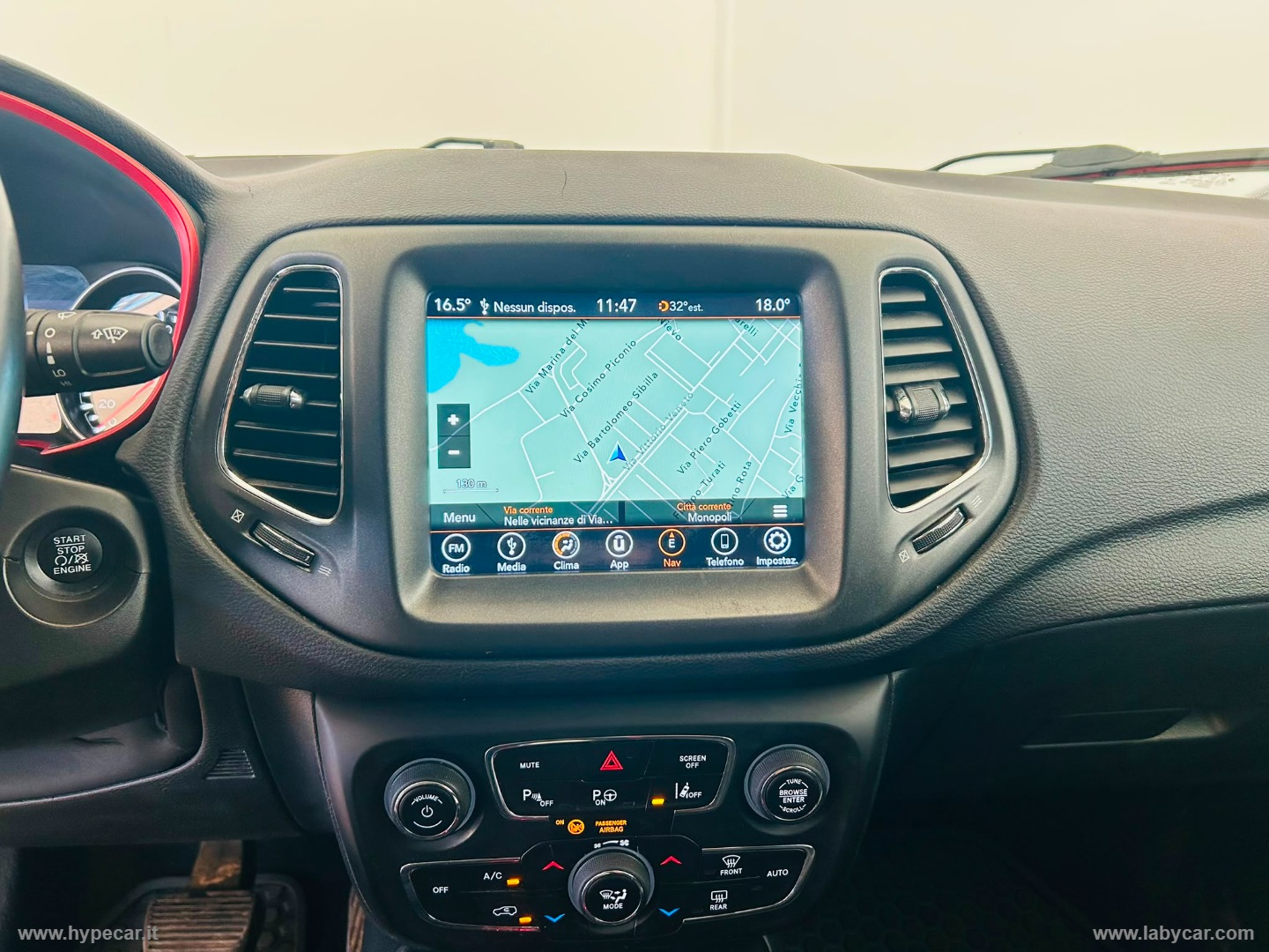 Compass 2.0 Mjt II 170 aut.4WD Trailhawk - immagine 18