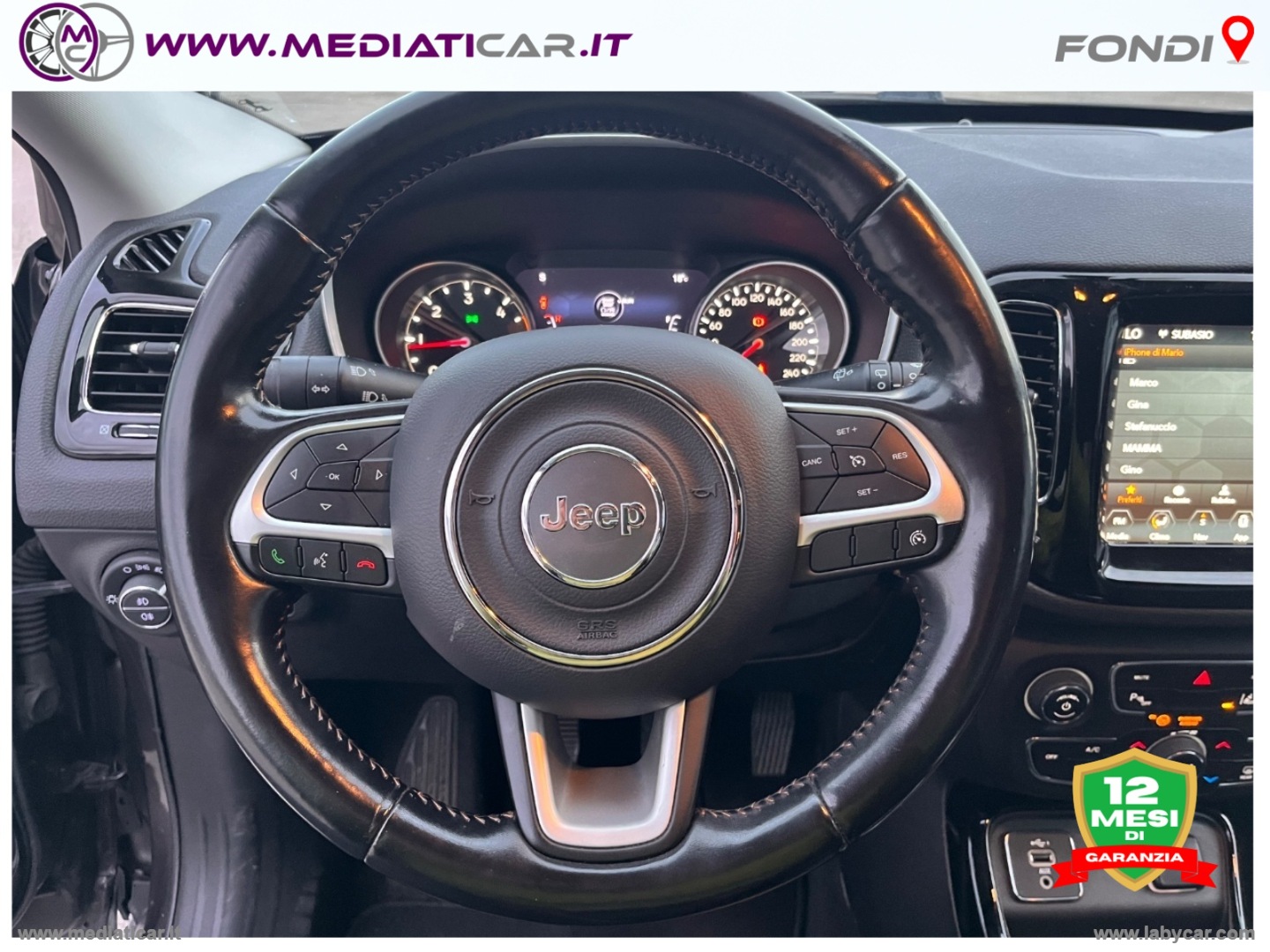 Compass 1.6 Mjt II 2WD Limited - immagine 18