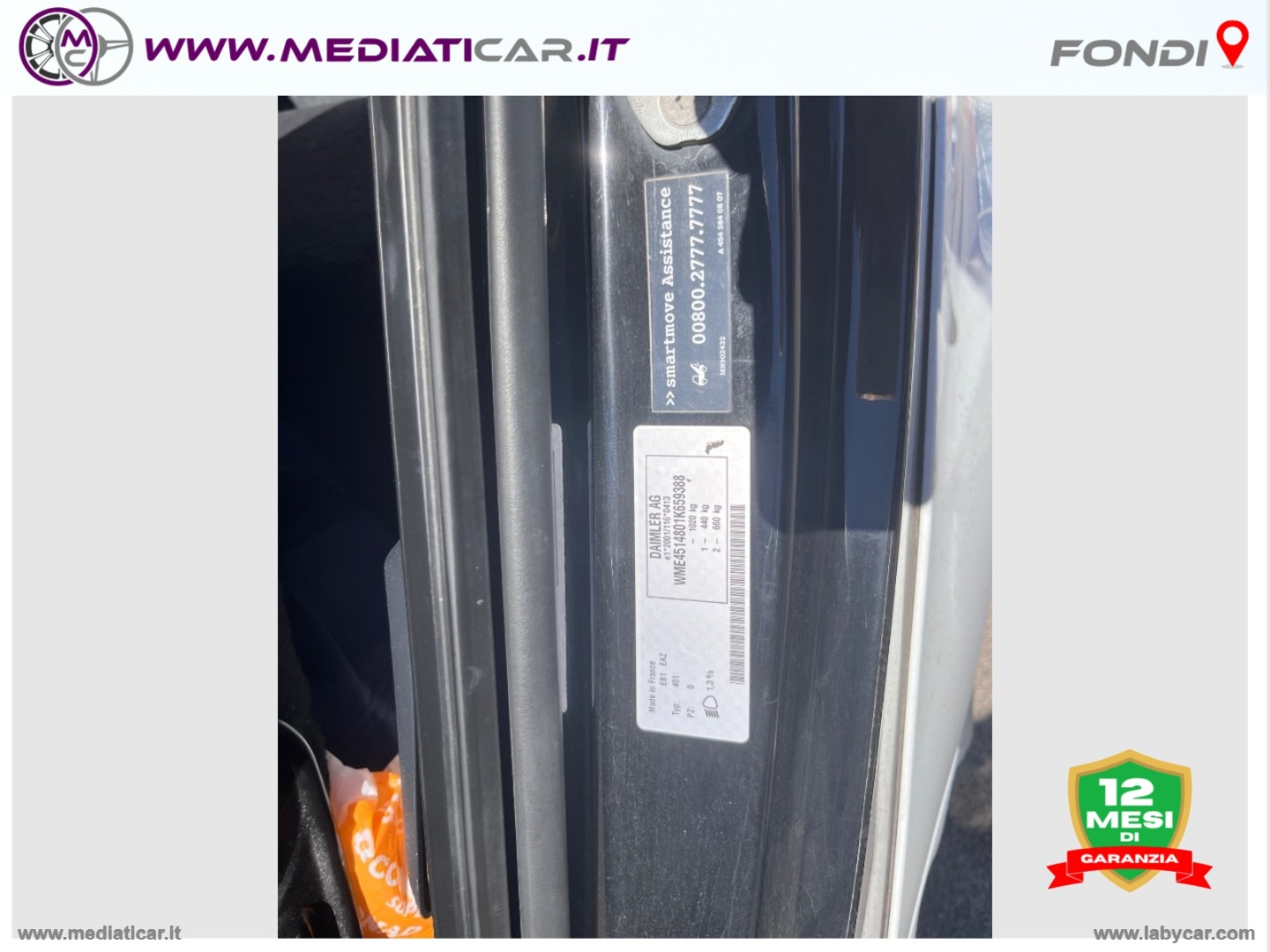 fortwo 1000 52 kW MHD cabrio passion - immagine 18