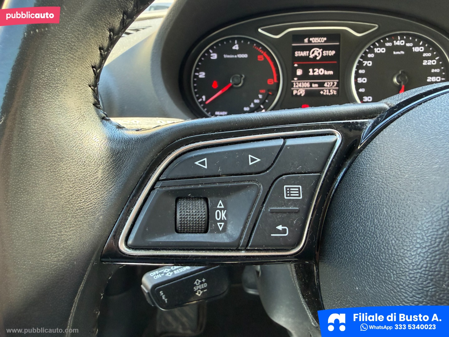 A3 SPB 1.6 TDI 116CV S tronic Sport - immagine 18