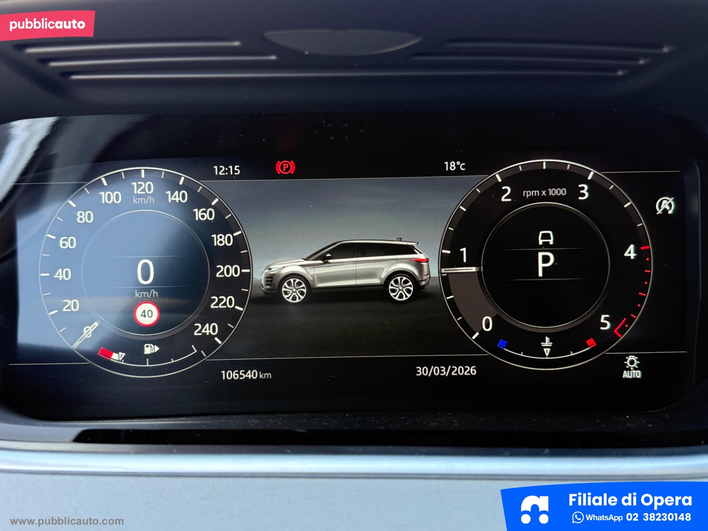 RR Evoque 2.0D 180 CV AWD Auto SE - immagine 18