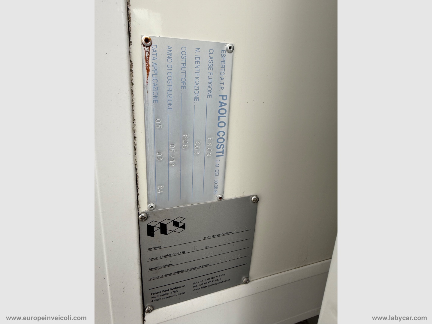 60C15 ISOTERMICO CON GRUPPO FRIGO CELLA FRIGO 8 BANCALI - immagine 19