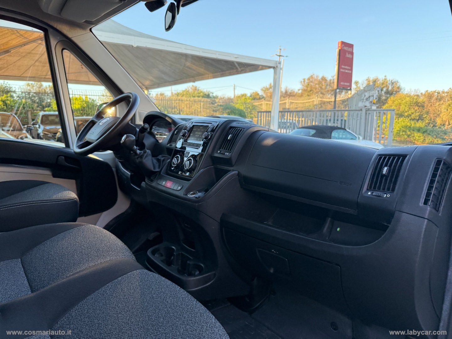 Ducato 35 2.3 MJT DOPPIA CABINA CASSONE FISSO CON GRU - immagine 19