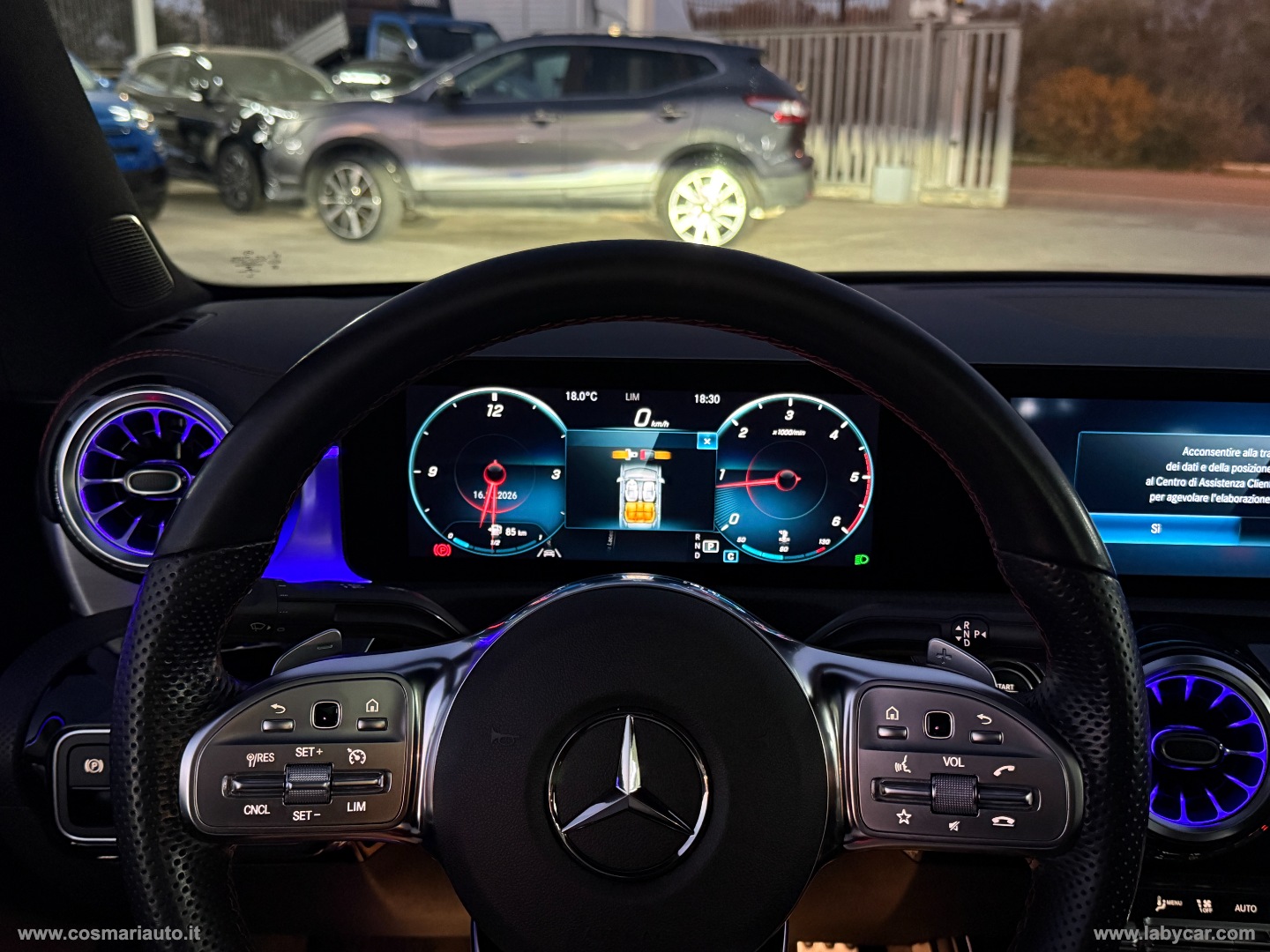CLA 220 d Automatic Premium TETTO - immagine 19