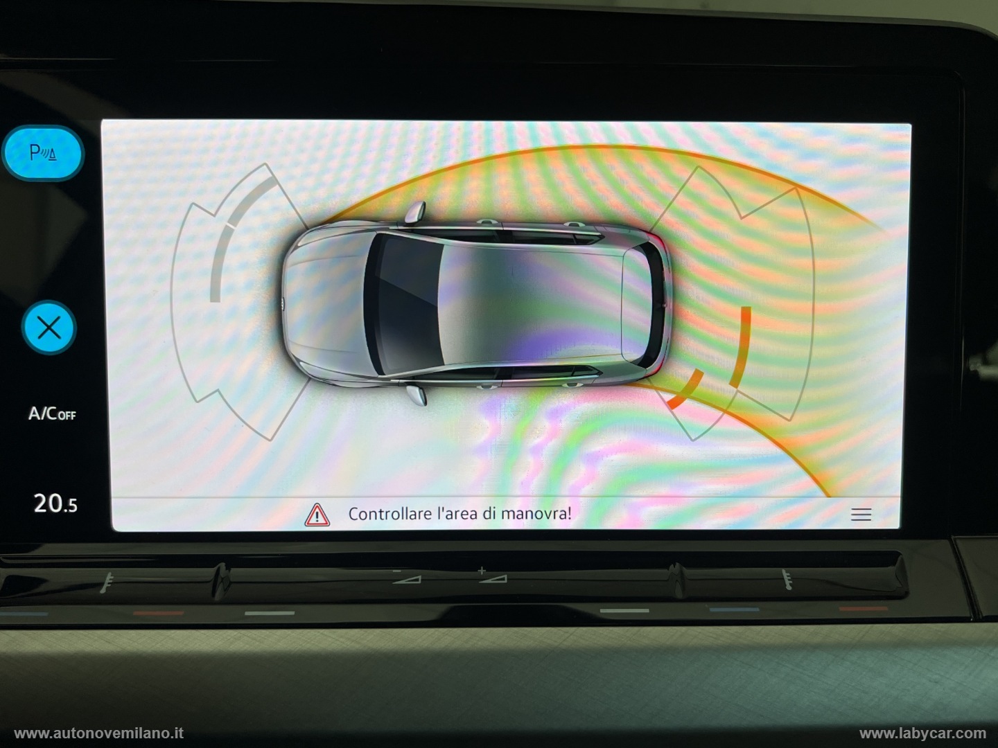 Golf 1.0 eTSI EVO DSG Life PREZZO REALE-WWW.AUTONOVEMILANO.IT - immagine 19