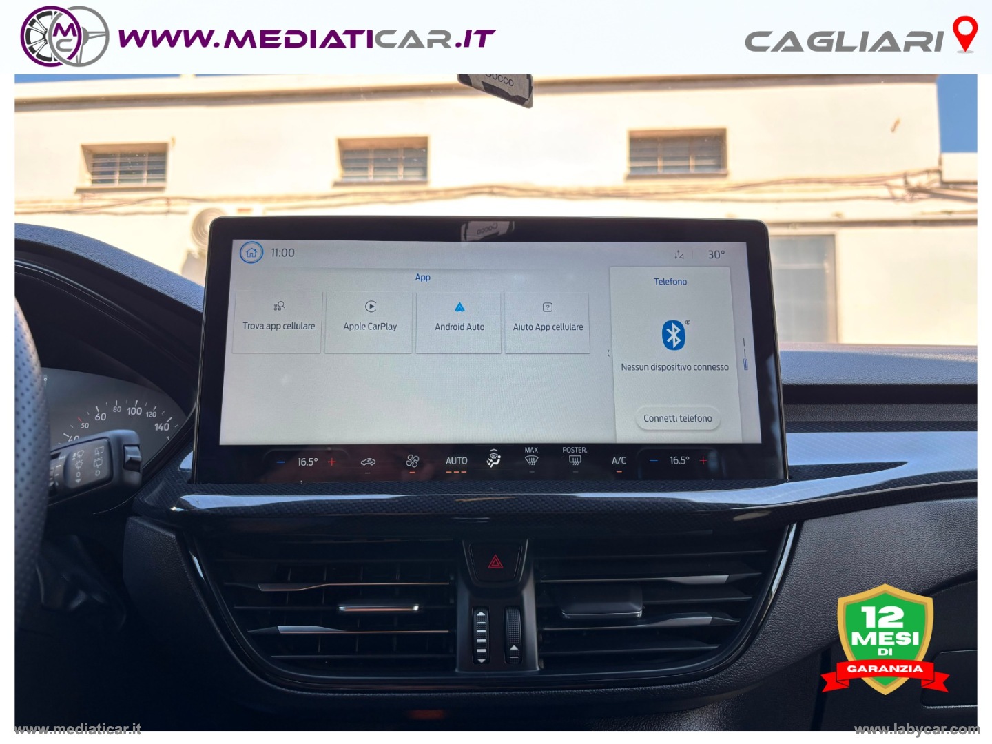 Focus 1.0 EcoBoost Hybrid 125CV 5p.ST L. - immagine 19
