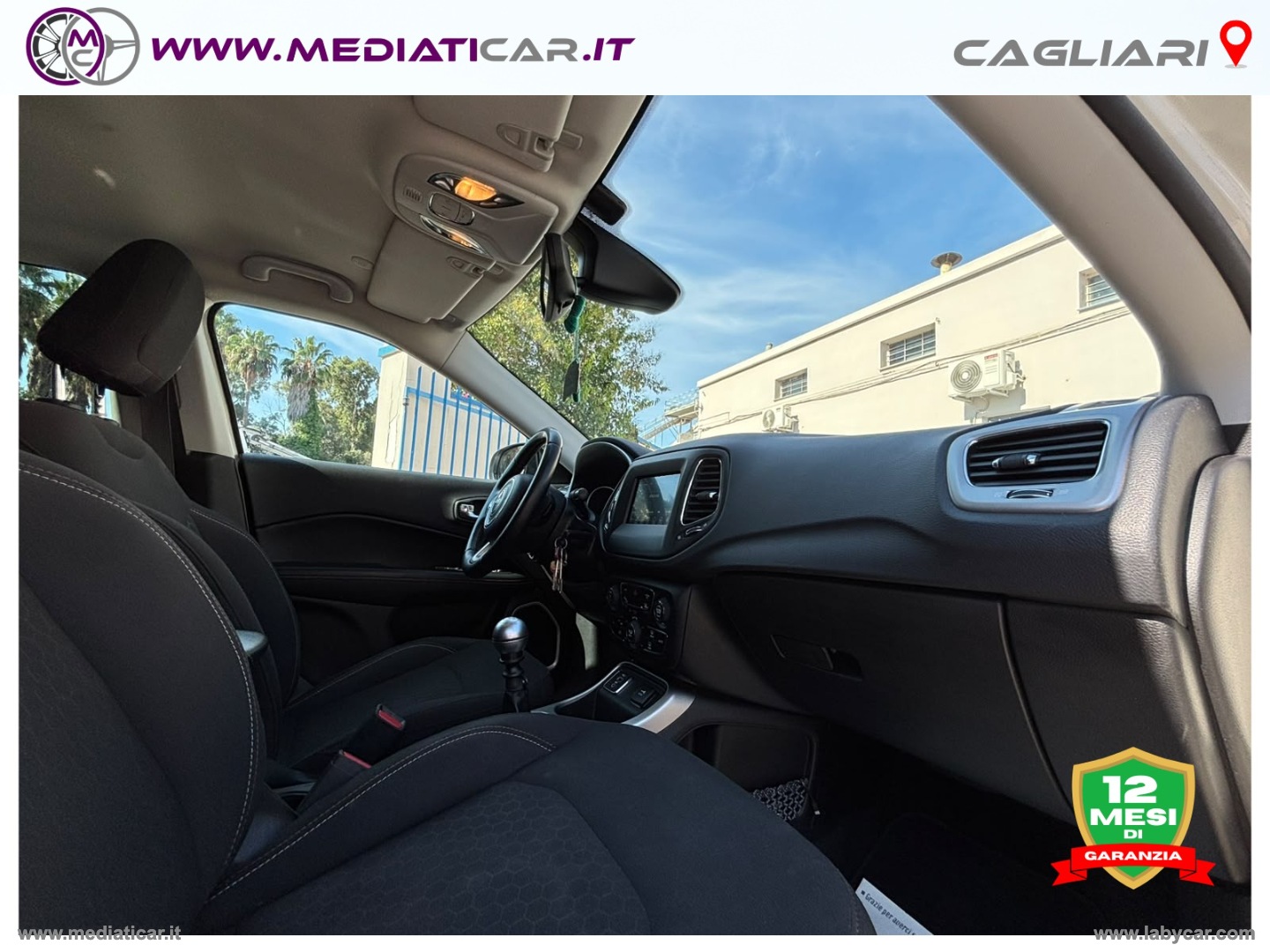 Compass 1.6 Mjt II 2WD Longitude - immagine 19