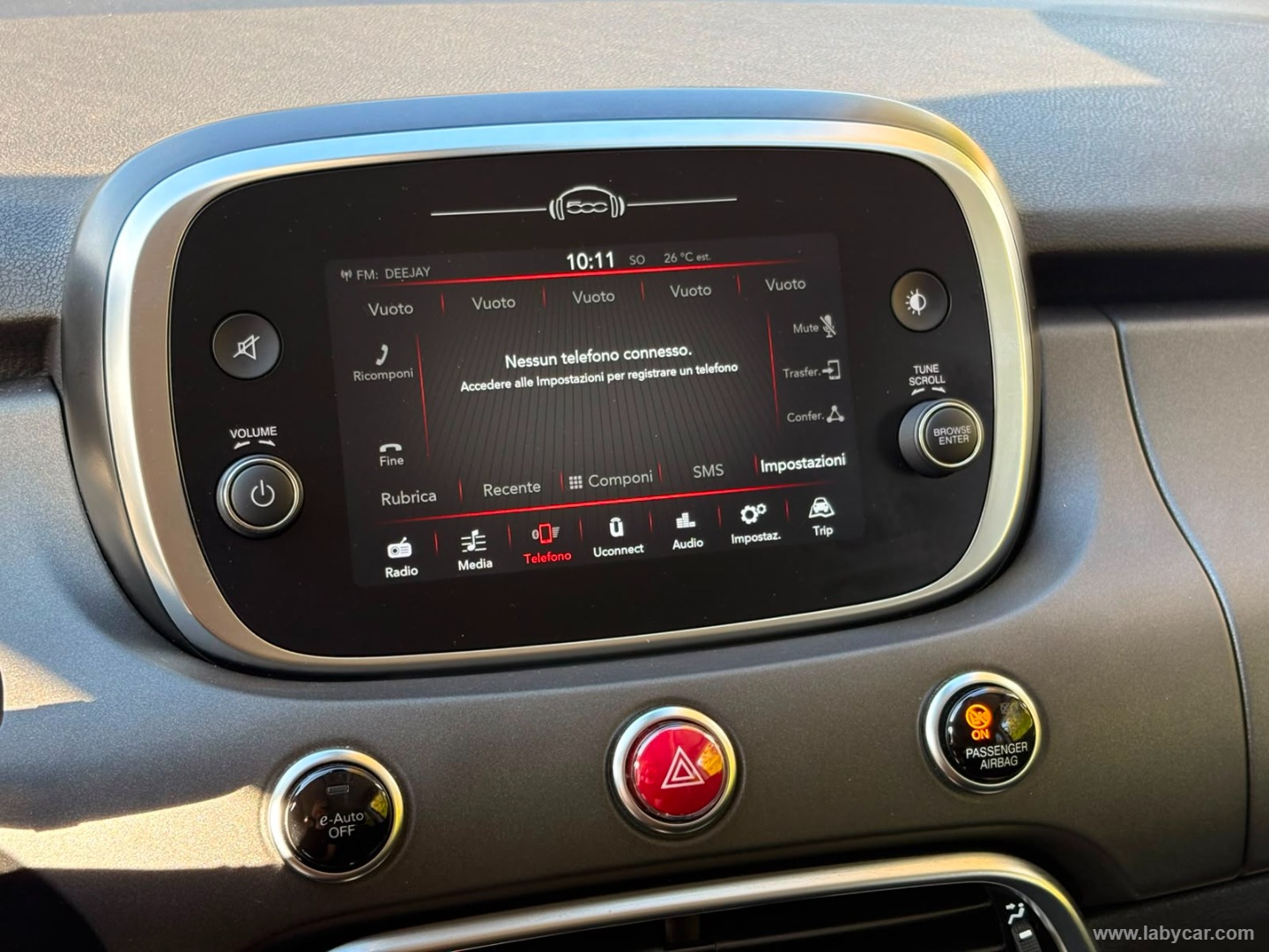 Fiat 500X 1.5 T4 Hybrid 130 CV DCT Club - Immagine 19