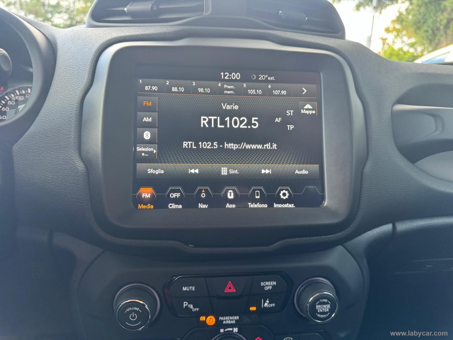 Jeep Renegade 2.0 Mjt 140 CV 4WD AD.L.Limited - Immagine 19